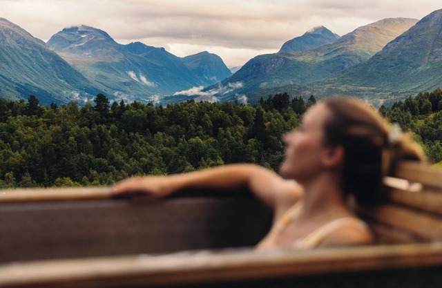 Romantic Luxury Cabin in the Norwegian Alps, Near UNESCO Geirangerfjord