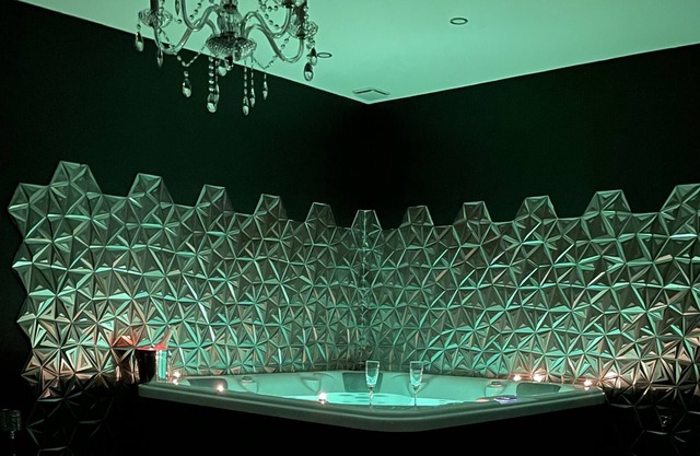 Romantic room with private jacuzzi