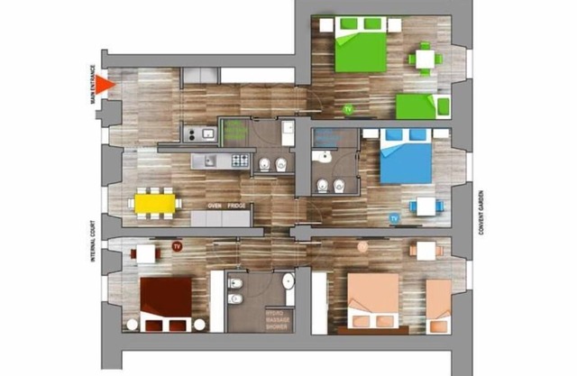 Rome: NEW from 3 up to 11 people Central, Modern and bright