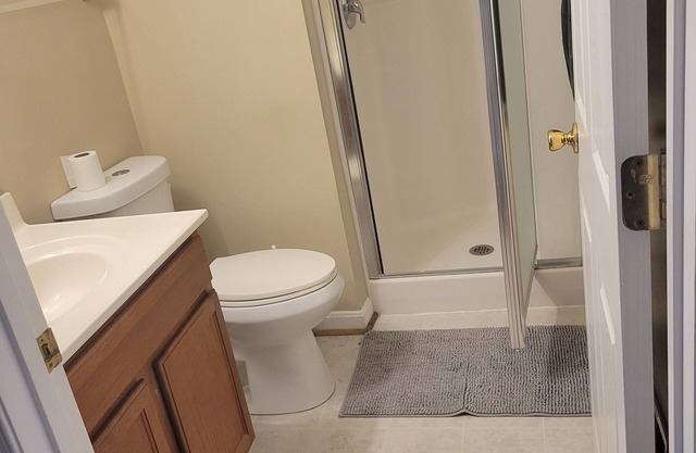 Room with a private bathroom