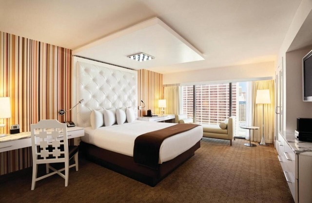 Room with One Bed at a Hotel