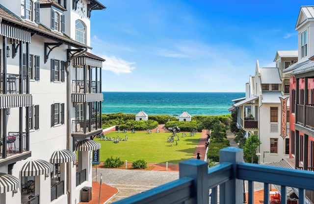 Rosemary Penthouse | Overlooks Main Street & Gulf Views - Access to Rosemary Beach, Pools, & Tennis