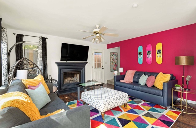 Round Rocker | Sleeps 14 Guests | Private Yard