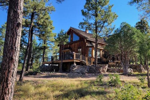 Rustic, 3-Bedroom Cabin on 5 Private Acres with Views!