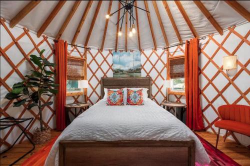 Rustic Luxe Yurt- Unit #1