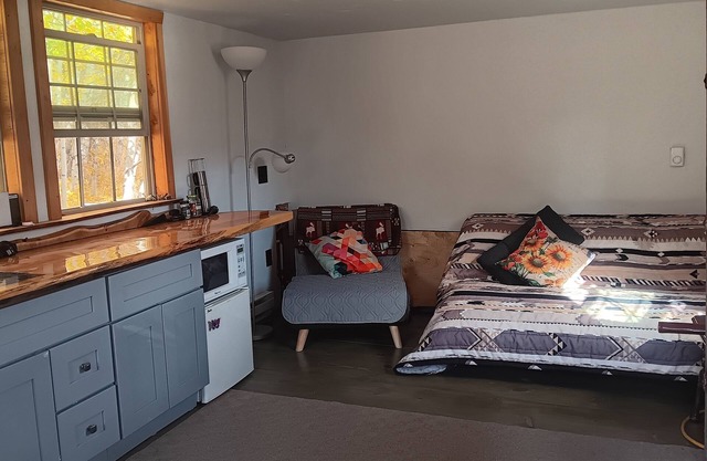 Rustic, secluded one room cabin in historic Marysville, Mt. 5 min. to ski area.