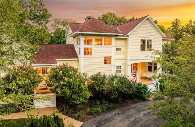 Saugatuck Modern Farmhouse - Steps to Downtown | Game Room | Outdoor Fireplace