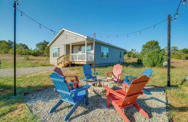 Scenic Retreat w/Cozy Fire Pit Near Torch Lake