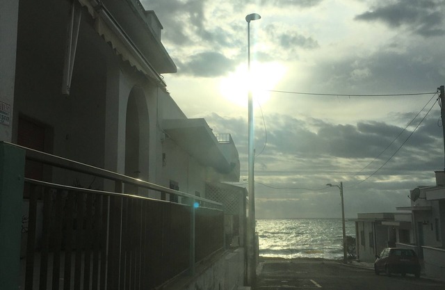 Seafront sea view house puglia