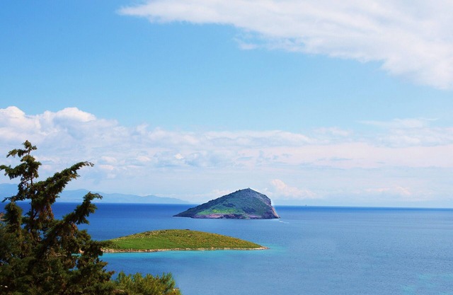 Seaside Pool villa Porto Rafti with Spectacular Seaview near Athens & airport!