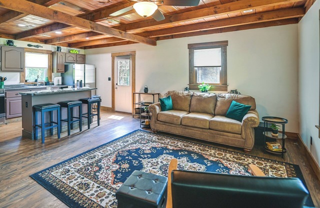 Secluded Campton Cabin w/Views & Cozy Fireplace!