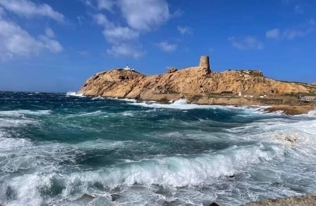 Self-contained 75 m2 apartment on the ground floor of a villa, air-conditioned, seafront