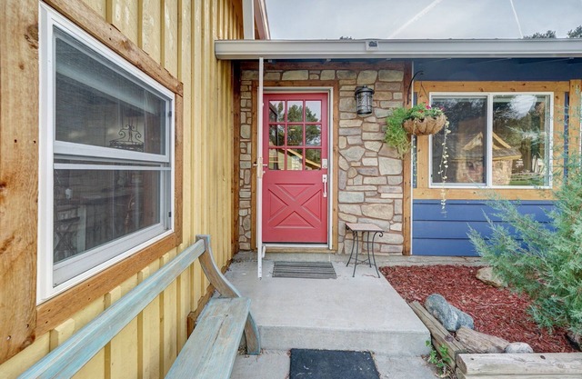 Serene River Place Retreat Unit 2, 1-bedroom condo nestled along the river in Howard, CO.