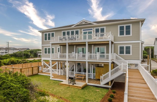 Shellebration - Luxurious 8 BR, 8 BA Oceanfront Home - Pool & Elevator!