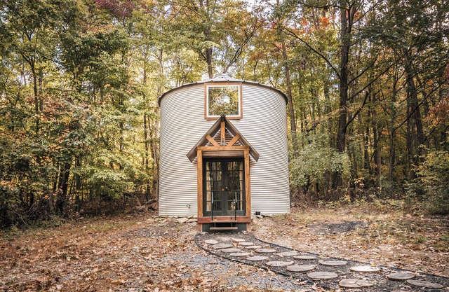 Silo Tiny House Cabin