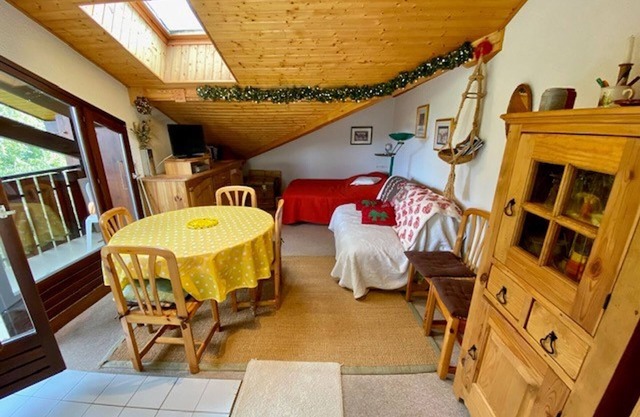 Simple duplex with parking in La Clusaz