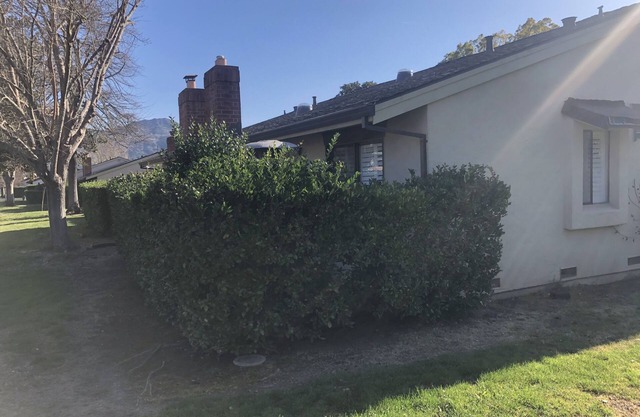 Single level remodeled patio home with 3 bedrooms/2 bathrooms and a garage.