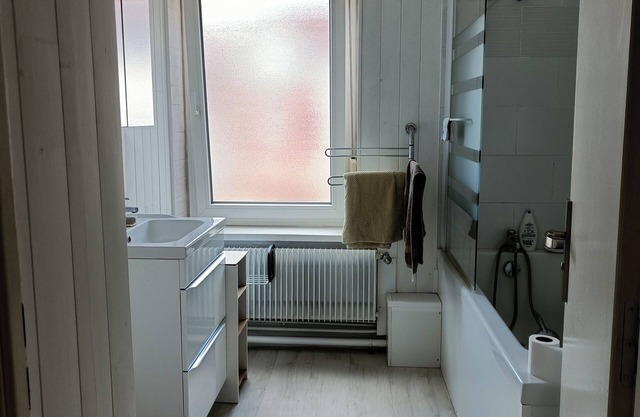 Single or double rooms near city center and liane 1