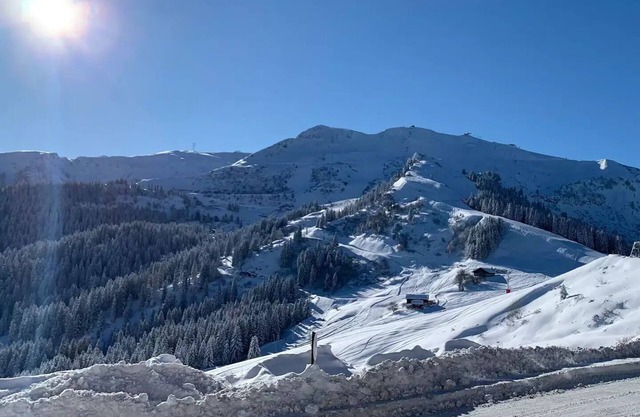 Ski in/ski out, 30 m2 apartment on the slopes