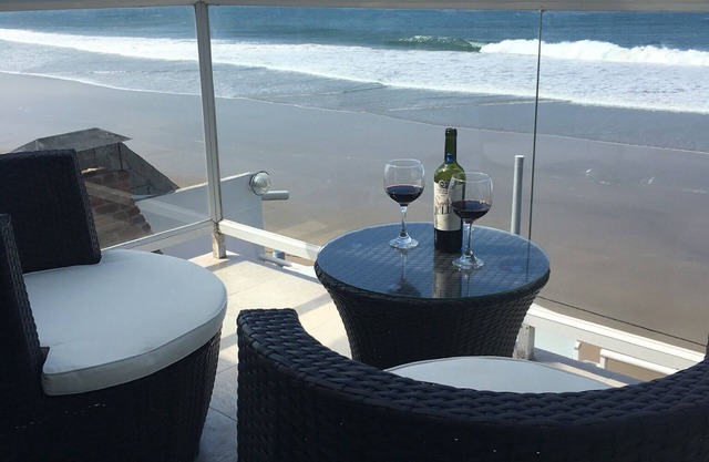 Sky Vista Suite is directly on the beach in town!