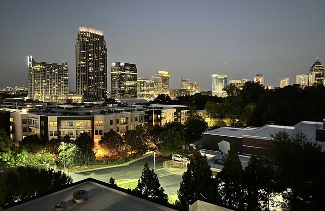 Skyline Views and Sunsets over the Green. Walk to everywhere.