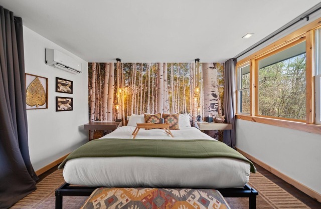Sleep Among the Trees | Tranquil Forest-Themed Escape with King Bed