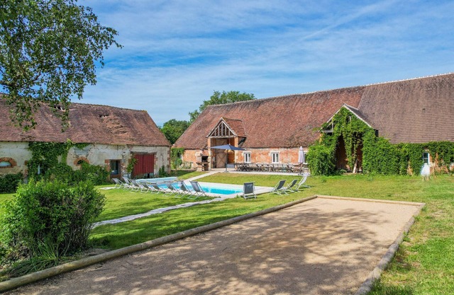 So Villa Reprenellière (45) - Heated pool - Foot - 2h Paris - 30p.