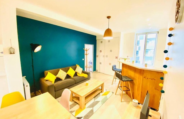 SOBNB Gare1 Appartement 4pers 50m gare avec parking
