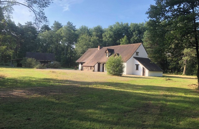 Sologne, large villa amid woods and ponds