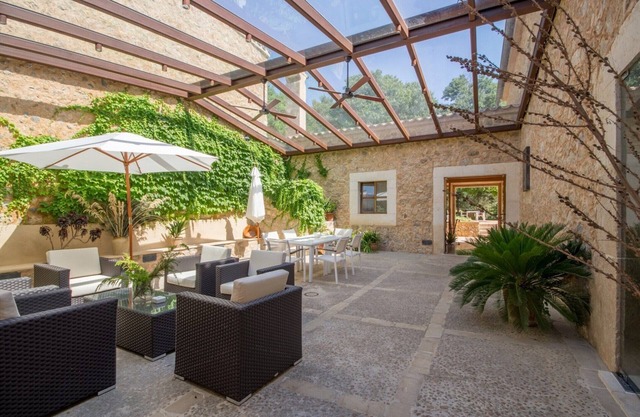 Son Simo Vell Pool & Vineyard Views