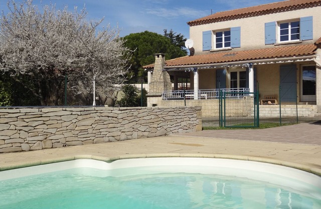 South facing family villa with views of the scrubland