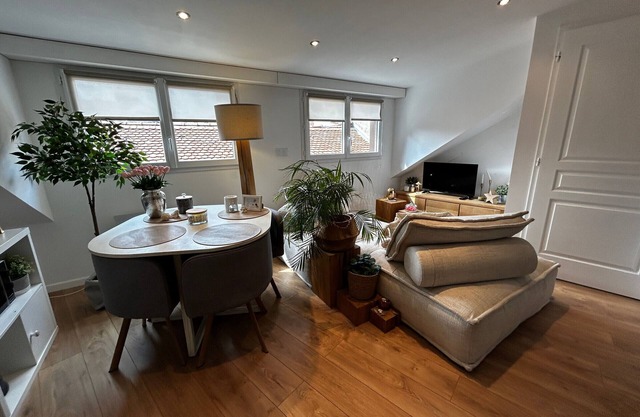 Spacious 2-bedroom apartment in Evian center with parking option