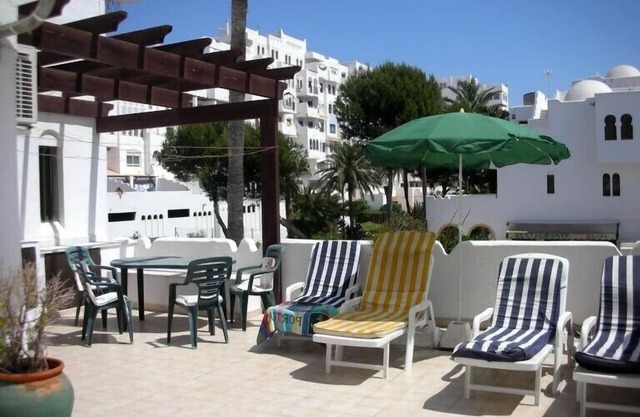 Spacious 2 Bedroom apartment large terrace A/C TV. Wi-FI. Close to Beach & Golf