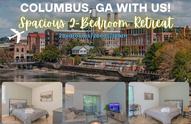 Spacious 2-Bedroom Retreat in Columbus, GA