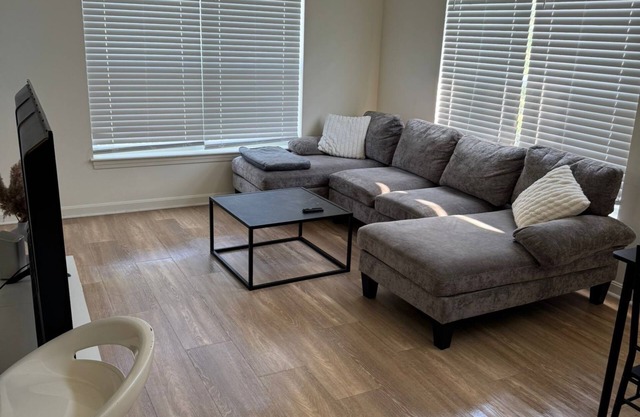 Spacious 3-bedroom apartment in tranquil Randolph with WiFi, AC