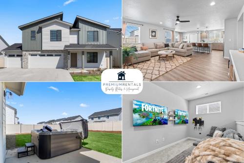 Spacious 5BR - Gamer Room - Hot Tub & Basketball