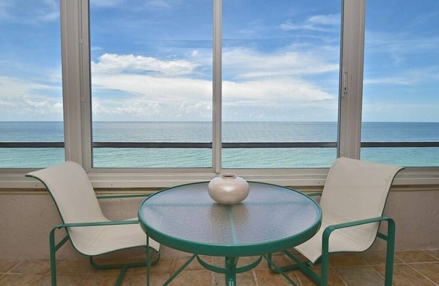 Spacious 7th Floor Beachfront Condo with Stunning Gulf Views & Private Beach at Fishermans Haven. FH