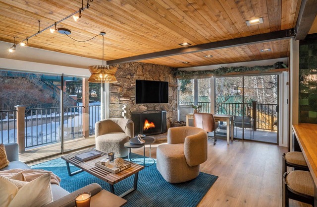 Spacious Aspen Core 1 BR | AC & Private Deck!