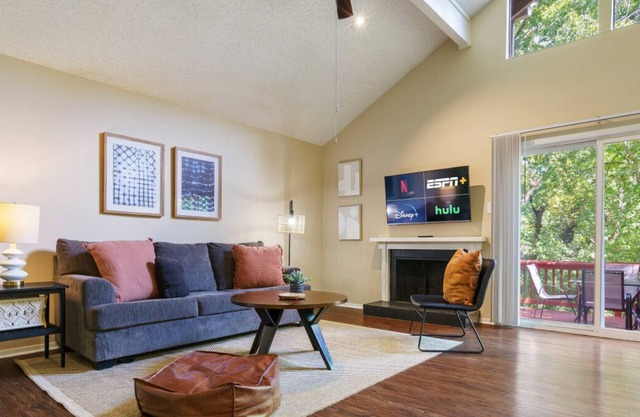 Spacious ATX Apt | Private Deck + All Essentials
