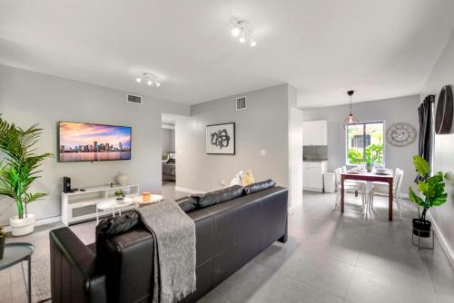 Spacious East Miami Duplex Delightful