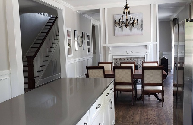 Spacious historic home with vintage southern elegance and a gourmet kitchen