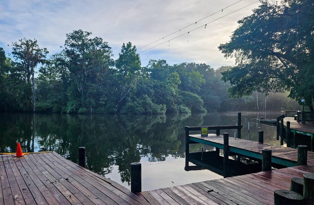 Spacious home with private yard, 2 kitchens, close to springs