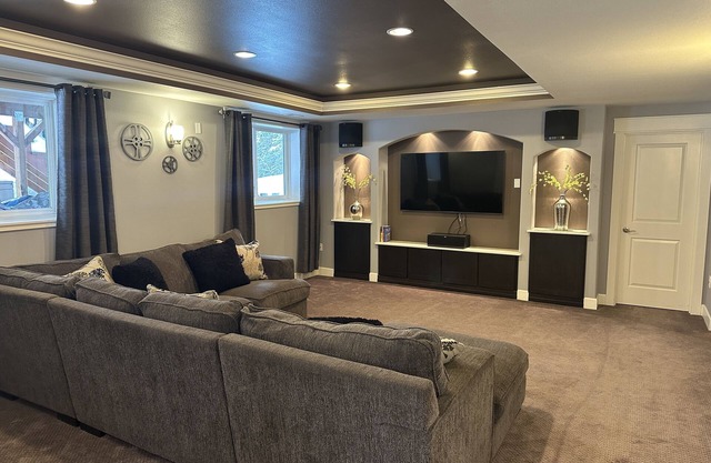 Spacious Serene private space on acre with gym and theater; close to city sites