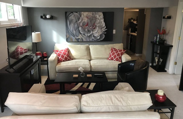 Spacious suite with private patio, minutes from DC/DCA