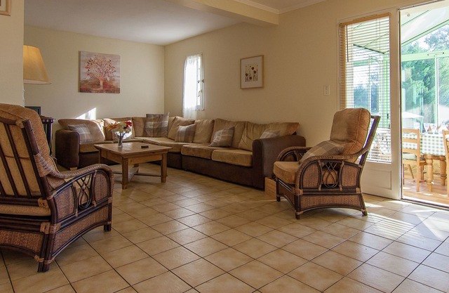 Spacious villa with heated pool, several terraces and a lot of privacy.