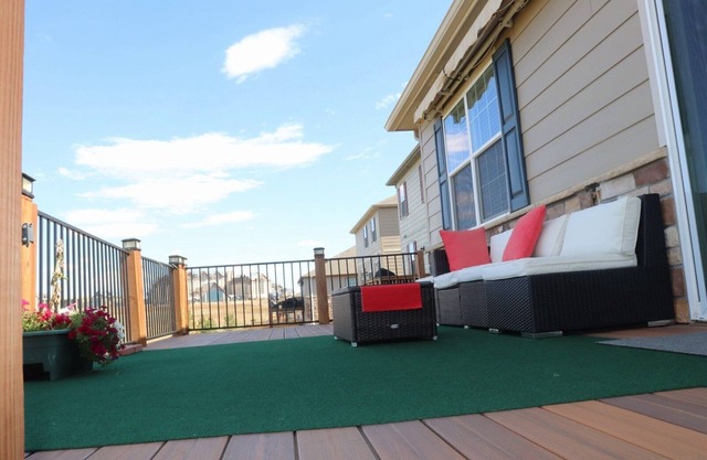 Spectacular back side patio open space and mountain view close to the costco