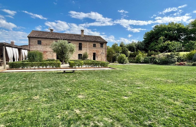 Sprawling Italian villa with pool and gardens minutes to the Adriatic Sea.