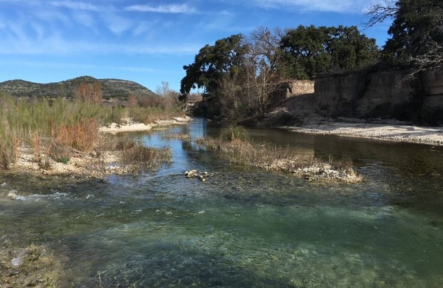 Spring Break fun on the crystal clear Nueces river.