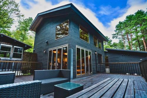 Starry sky, private sauna Achi Village Villa for 10 people Luxury in nature under the best starry sky in Japan