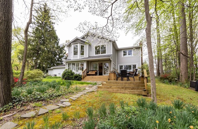 Stay Mins from Annapolis in Luxury Waterfront Home on Deep Water w Private Pier & Gourmet Kitchen